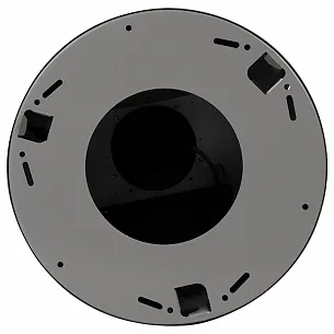 Островная цилиндрическая вытяжка GRAUDE DHC 35.1 E