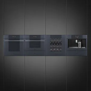 Компактный духовой шкаф с свч Smeg SO4102M1G