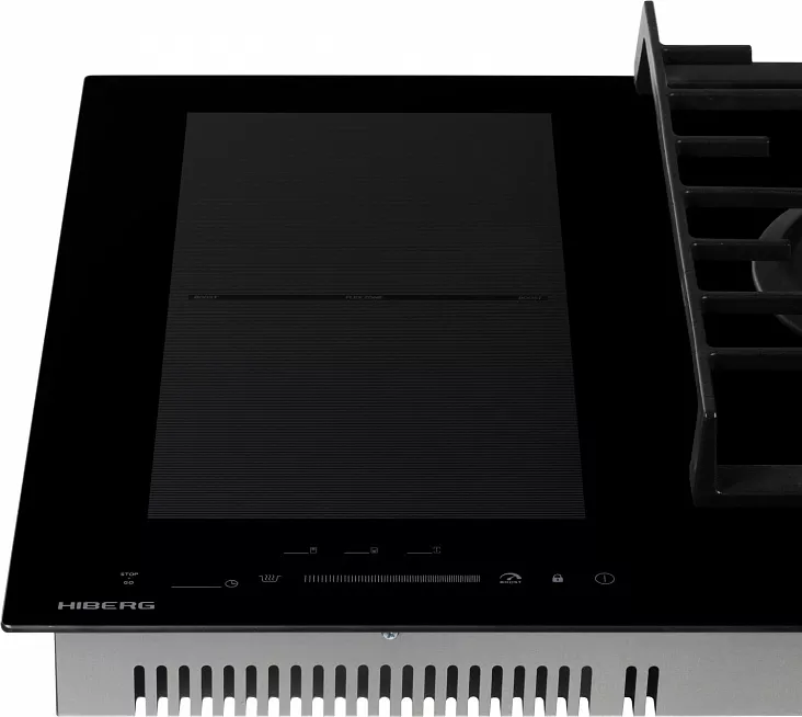 Комбинированная варочная панель HIBERG i-VM 9035 B