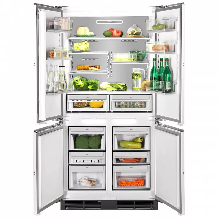 Встраиваемый холодильник-морозильник Cross Door HIBERG S-RFQ 800 W Inverter