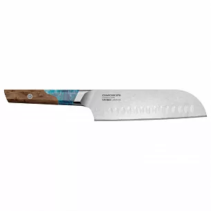 Нож сантоку OMOIKIRI Damascus Kuon