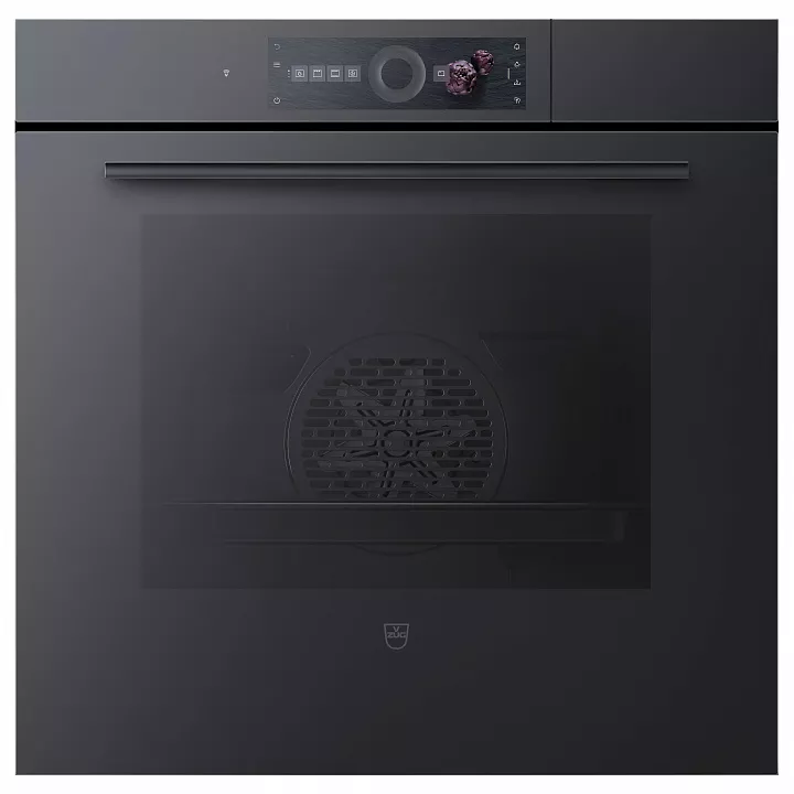 Электрический духовой шкаф с паром V-ZUG CombairSteamer V2000 60 (CS2T-23036 черное стекло)