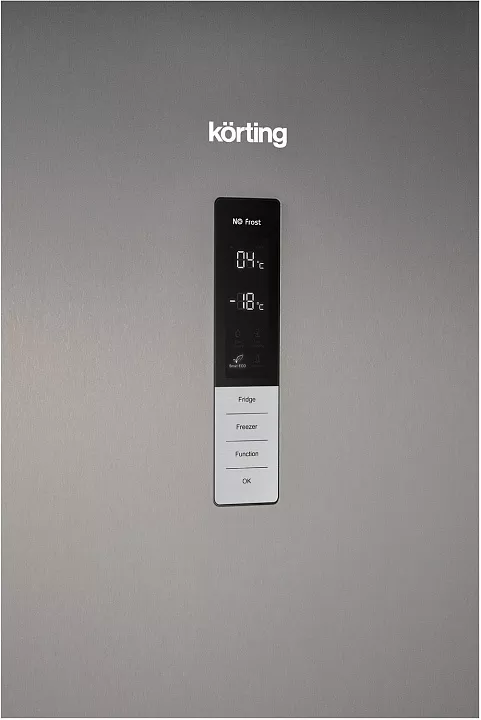 Холодильник-морозильник Korting KNFC 61869 X