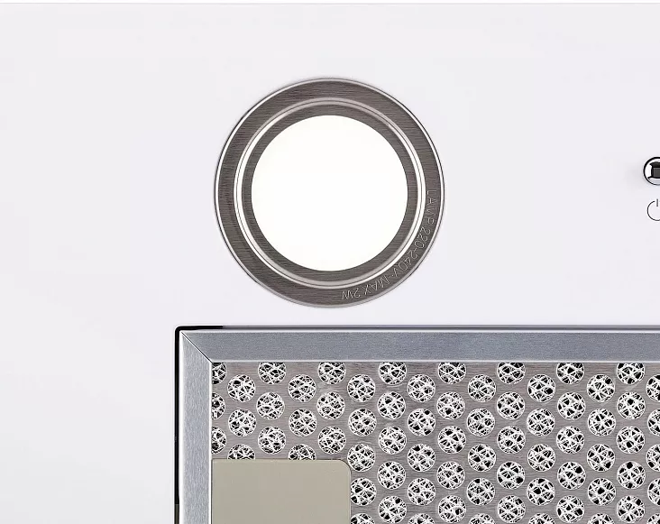 Полновстраиваемая вытяжка Krona SELINA 600 WHITE PB
