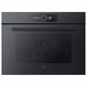 Компактный духовой шкаф V-ZUG Combair V4000 45 (C4T-21049 черное стекло)