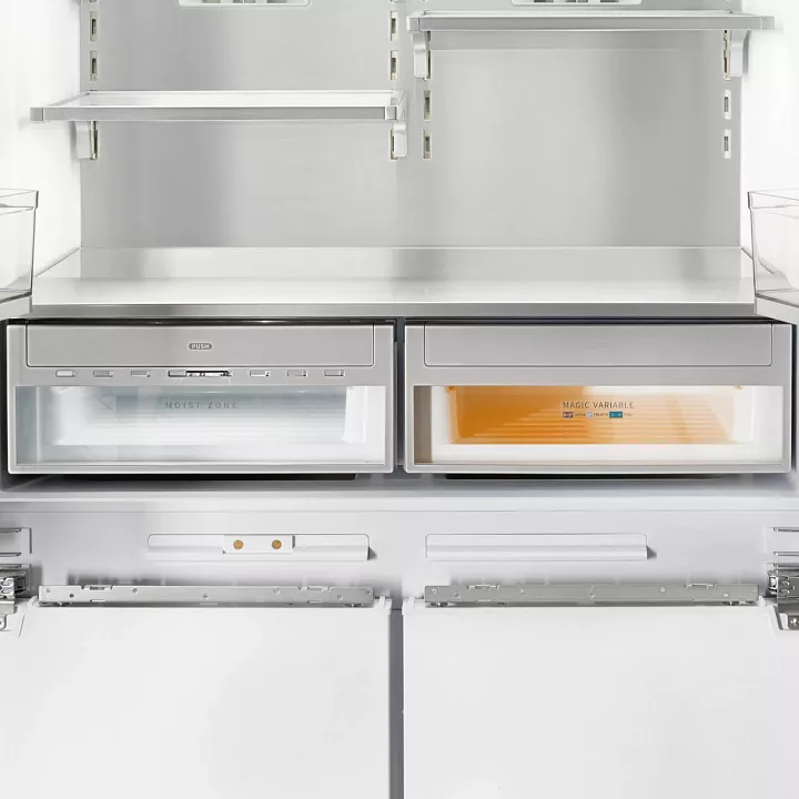Встраиваемый холодильник-морозильник Cross Door HIBERG S-RFQ 800 W Inverter