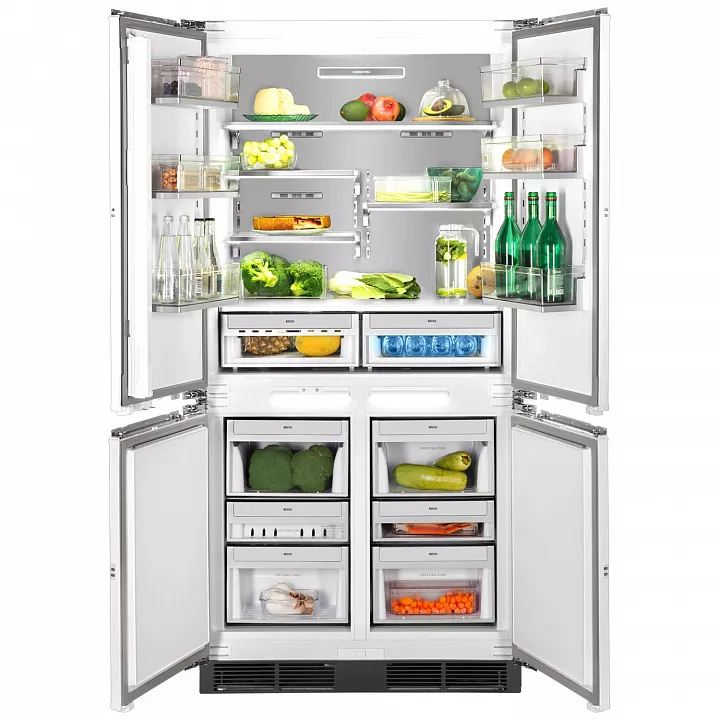 Встраиваемый холодильник-морозильник Cross Door HIBERG S-RFQ 800 W Inverter