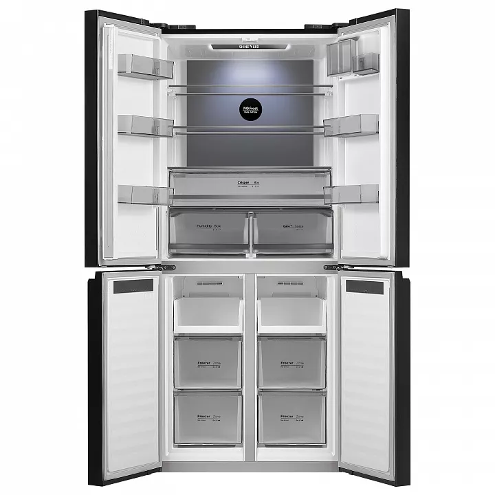 Холодильник-морозильник Cross Door MAUNFELD MFF192NFB01 Inverter