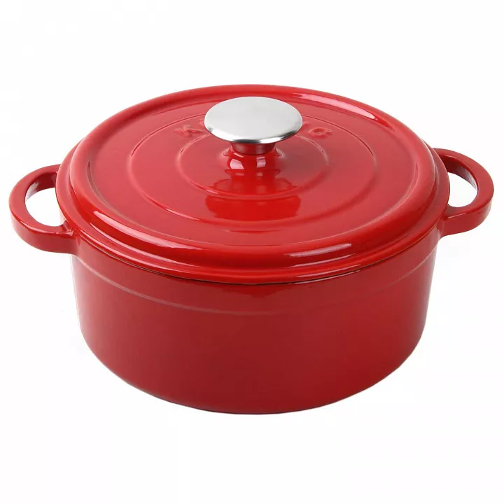 Кастрюля с крышкой 24 см Korting K 1224 R
