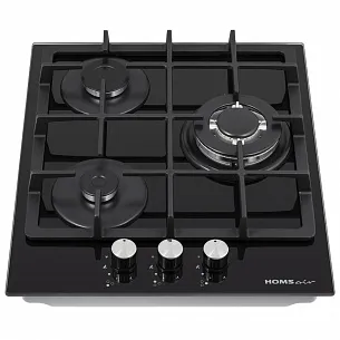 Газовая варочная панель HOMSair HGG433TGCBK