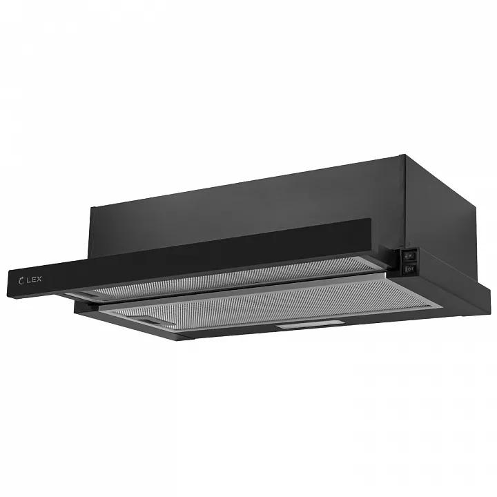 Вытяжка с выдвижным экраном LEX HUBBLE 500 BLACK