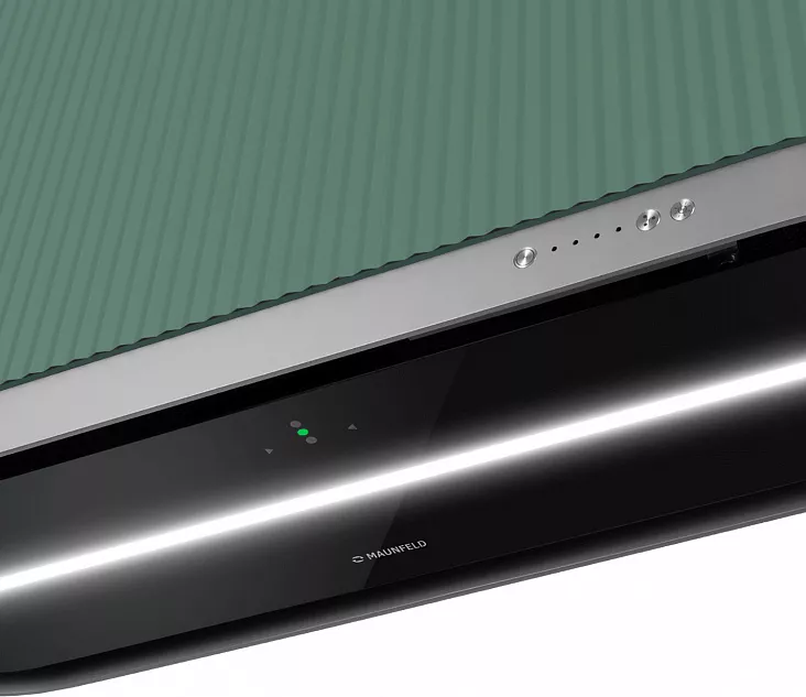 Вертикальная вытяжка MAUNFELD MURANO 80 Зеленый