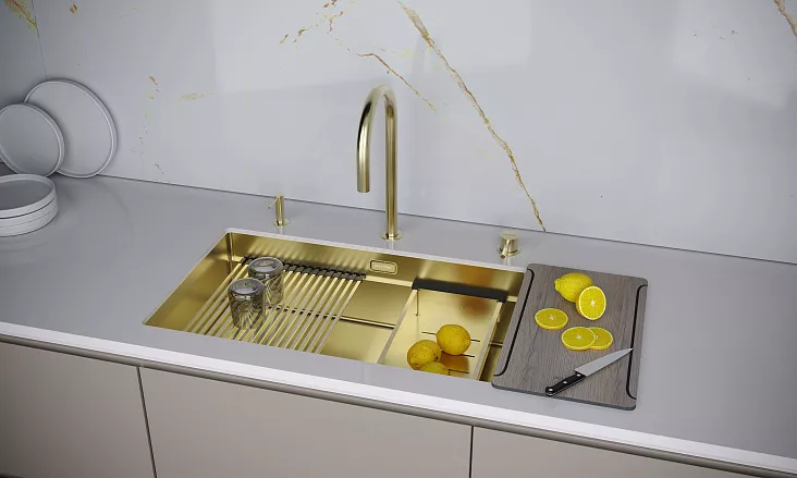 Кухонная мойка Paulmark NEXT-MULTI SINK 74 UNI