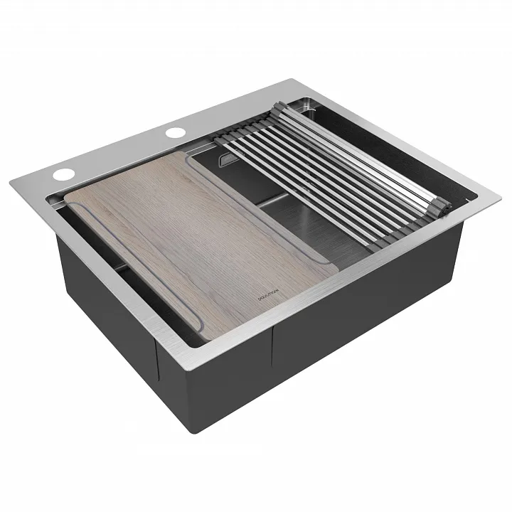 Кухонная мойка Paulmark KRONER-MULTI SINK 59 BS