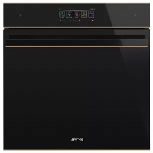 Электрический духовой шкаф с свч и паром SMEG SO6606WAPNR