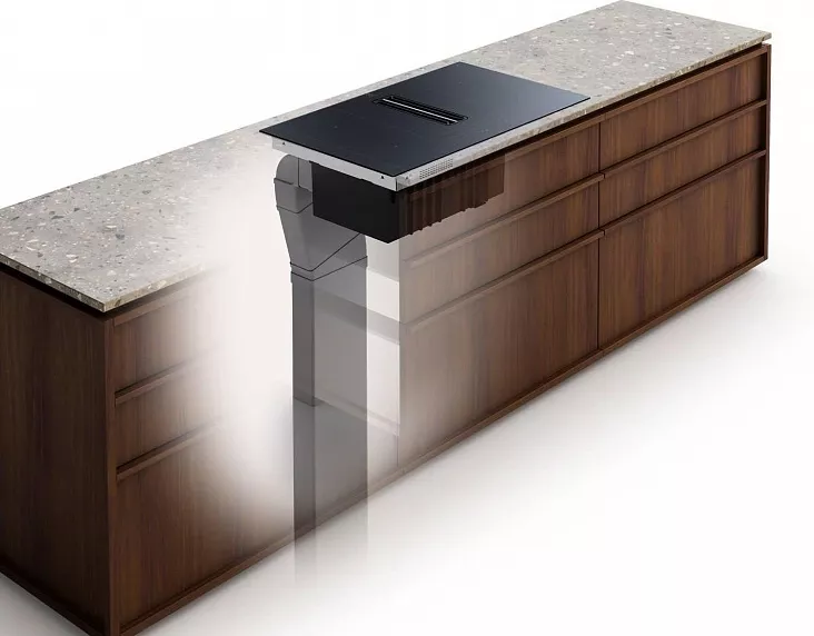 Индукционная варочная панель с вытяжкой Electrolux ECC8344