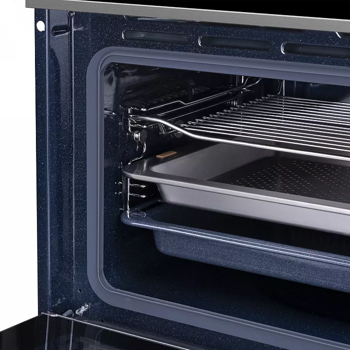 Компактный духовой шкаф с паром MAUNFELD MCMO5016STGB