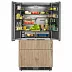Встраиваемый холодильник-морозильник French Door HIBERG s-FFB 800 B
