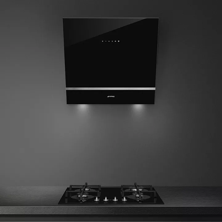 Наклонная вытяжка Smeg KV26N