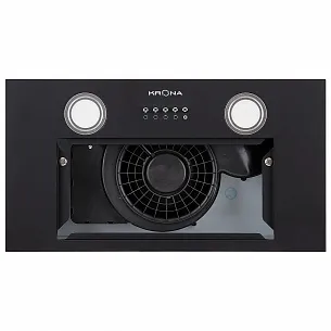 Полновстраиваемая вытяжка Krona SELINA 600 BLACK PB