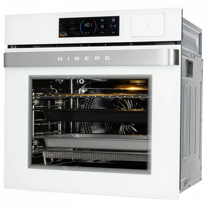 Электрический духовой шкаф с паром HIBERG S-VM 6415 W SMART
