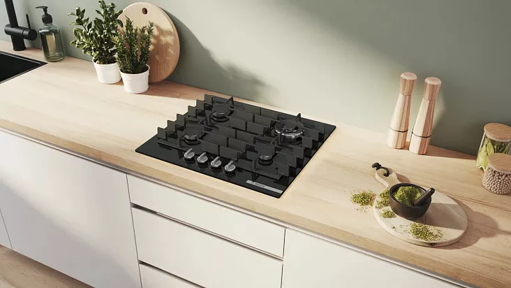 Газовая варочная панель BOSCH PPH6A6I40O