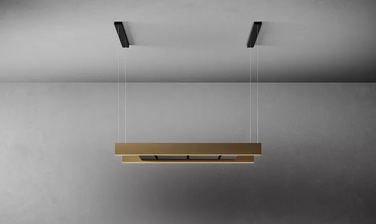 Островная вытяжка Falmec LIGHT BRONZE ISOLA 120