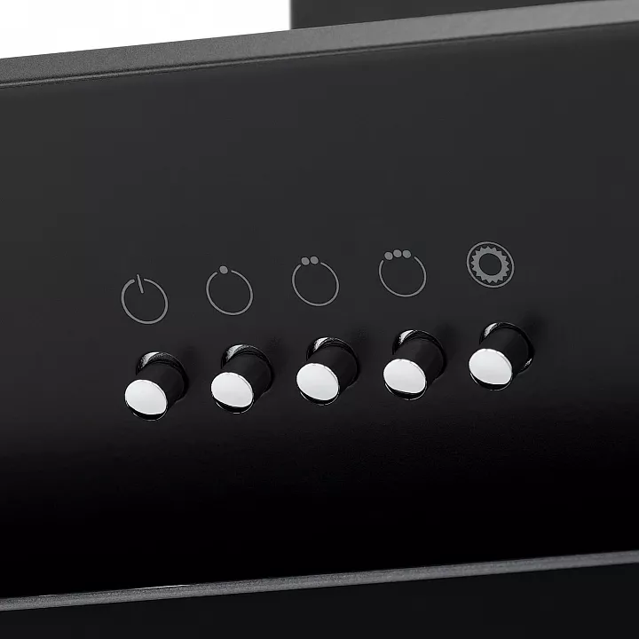 Наклонная вытяжка Krona VIERKANT 600 BLACK PB