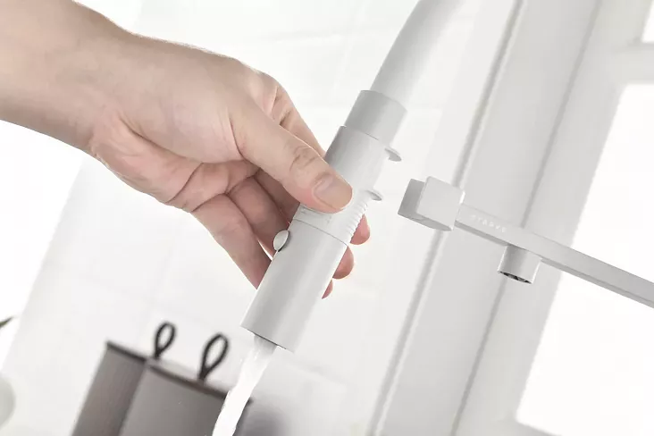 Смеситель для кухни Paulmark GRAVITY WH