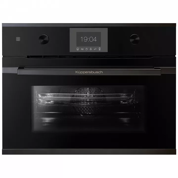 Компактный духовой шкаф с свч Kuppersbusch CBM 6350.0 S2 Black Chrome