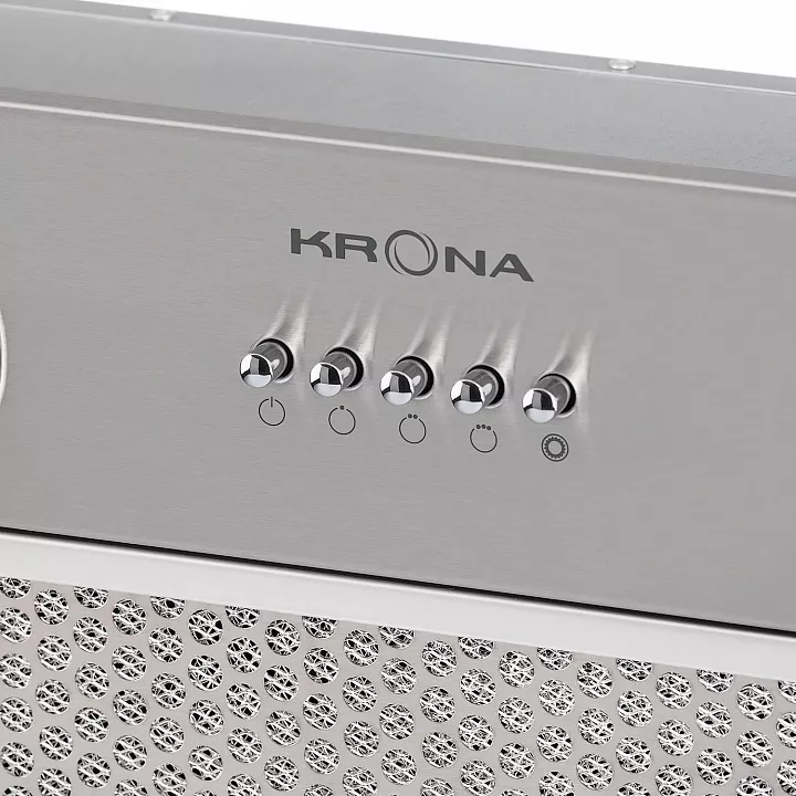 Полновстраиваемая вытяжка Krona SELINA 600 INOX PB