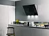 Наклонная вытяжка Falmec QUASAR GLASS BLACK 90