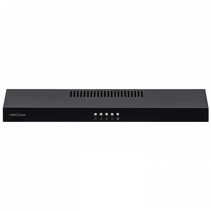 Козырьковая вытяжка Krona ERMINA 600 BLACK PB