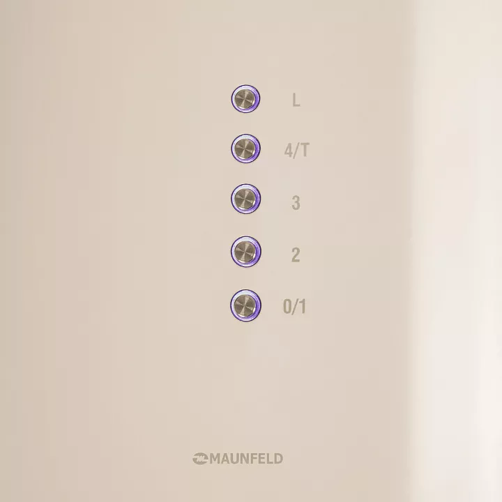 Островная цилиндрическая вытяжка MAUNFELD Lee Isla 39 Beige