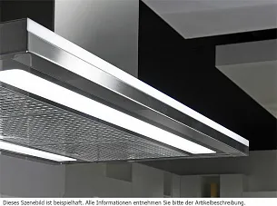 Островная Т-образная вытяжка Falmec LUMEN ISOLA STEEL 90