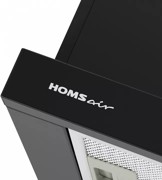Вытяжка с выдвижным экраном HOMSair Flat 60 Black