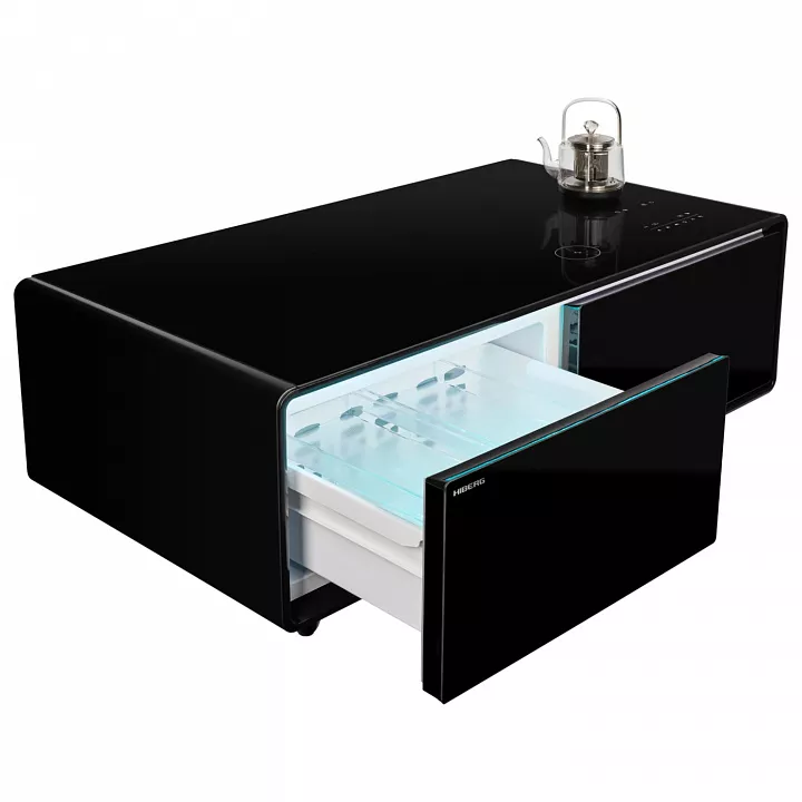 Умный журнальный столик с холодильником HIBERG X3 TB