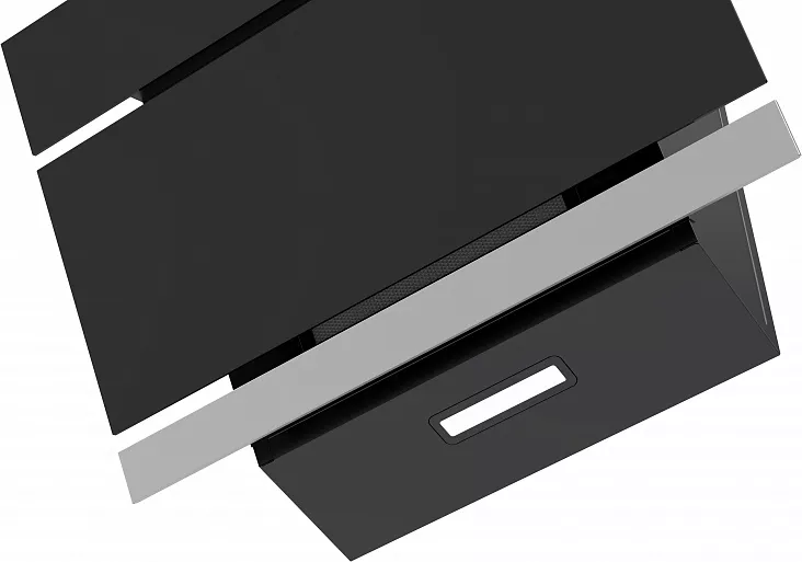 Наклонная вытяжка Midea MH60AN668GB