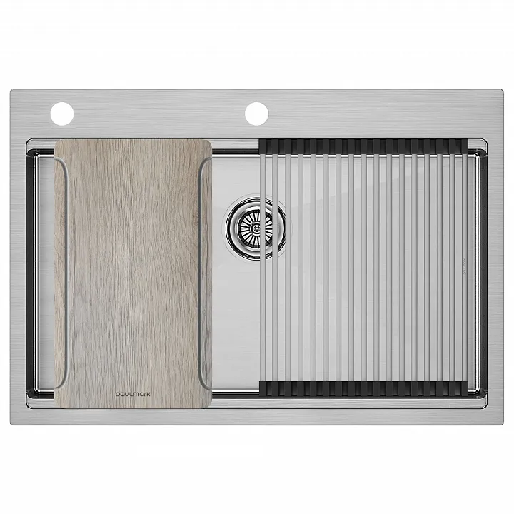 Кухонная мойка Paulmark KRONER-MULTI SINK 75 BS