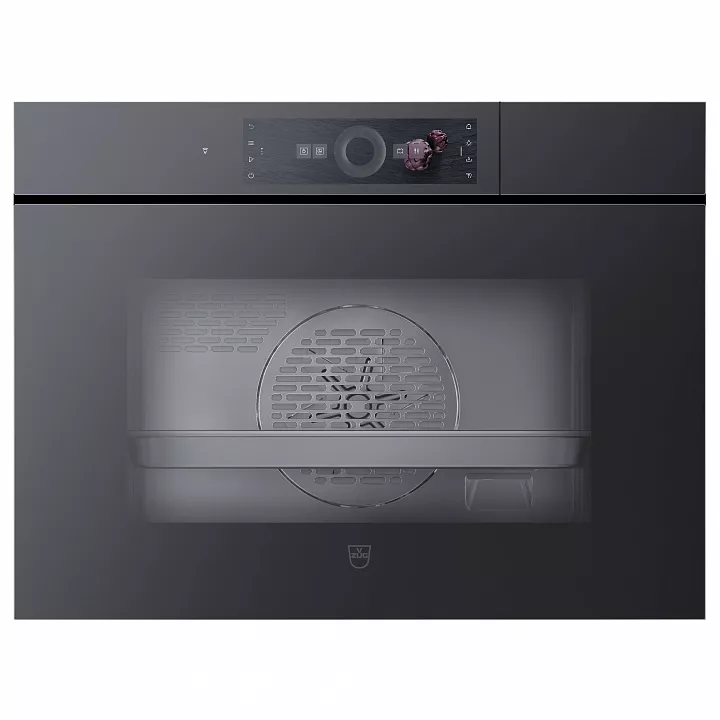 Встраиваемая пароварка V-ZUG CombiSteamer V6000 45 AutoDoor (CS6T-23043 черное стекло)