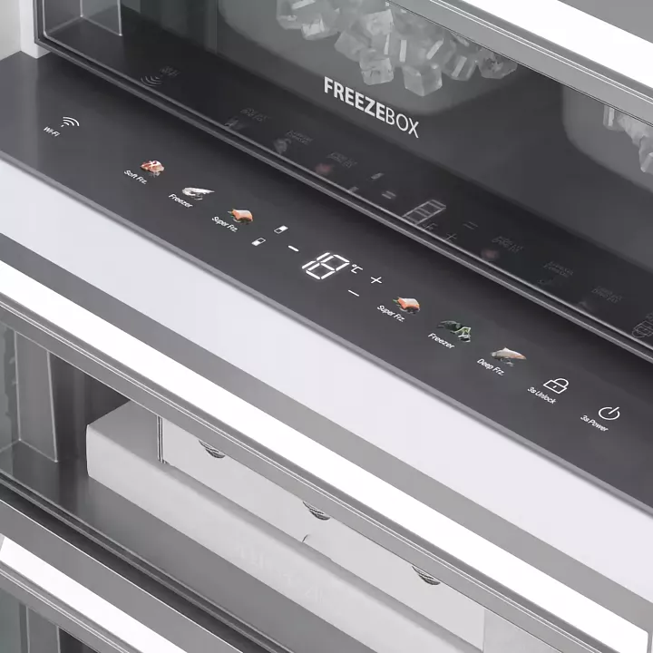 Встраиваемая морозильная камера Casarte CASBF2621PW6U