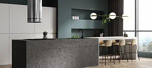 Островная цилиндрическая вытяжка LEX TUBO ISOLA 350 Inox
