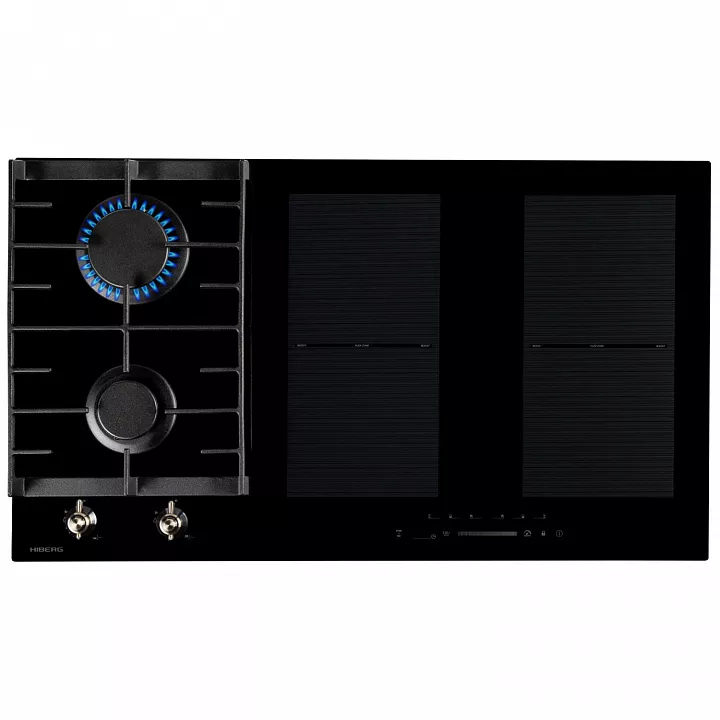 Комбинированная варочная панель HIBERG i-VM 9025 B