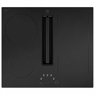 Индукционная варочная панель с вытяжкой V-ZUG CombiCookTop V2000 I604 (CCT2T-31175 черный матовый)