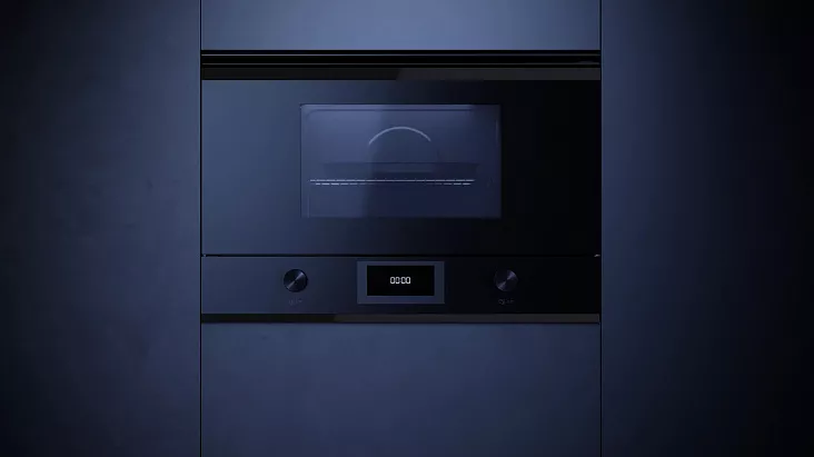 Встраиваемая микроволновая печь Kuppersbusch MR 6330.0 S2 Black Chrome