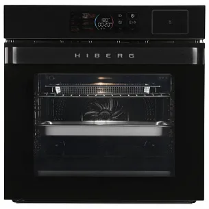 Электрический духовой шкаф с паром HIBERG S-VM 6415 B SMART