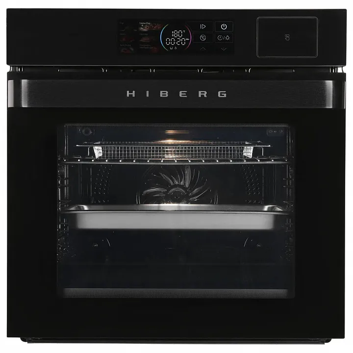 Электрический духовой шкаф с паром HIBERG S-VM 6415 B SMART