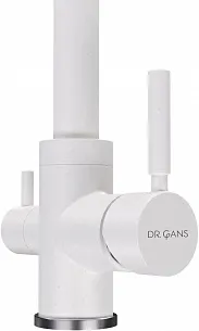 Смеситель для кухни Dr. Gans АКЦЕНТ DG Белый