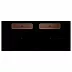 Индукционная варочная панель с вытяжкой Kuppersbusch KMI 12850.0 SR-E Copper