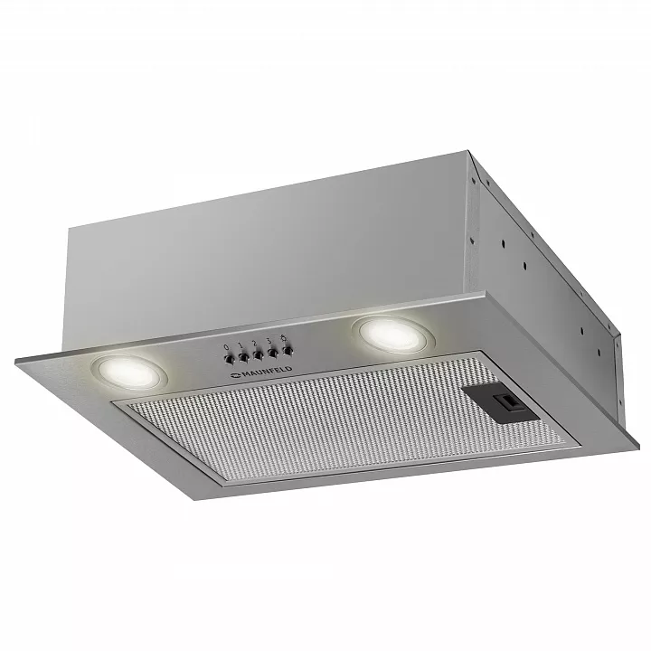 Полновстраиваемая вытяжка MAUNFELD Bay 45 Push Нержавеющая сталь